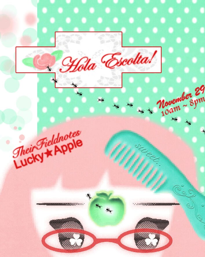 Hola Escolta (2025) graphic design and illustration