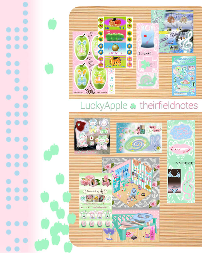 LuckyApple November 2025 Shop (2025) graphic design