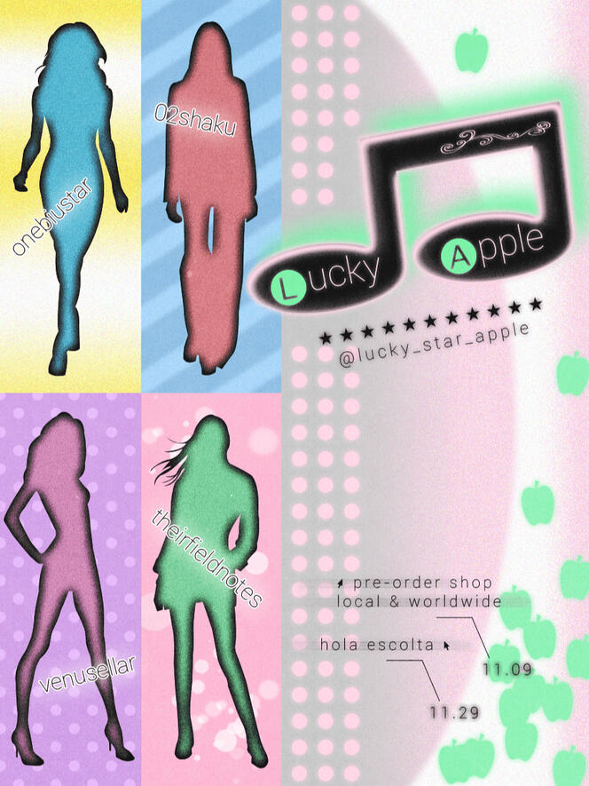 LuckyApple November 2025 Shop (2025) graphic design