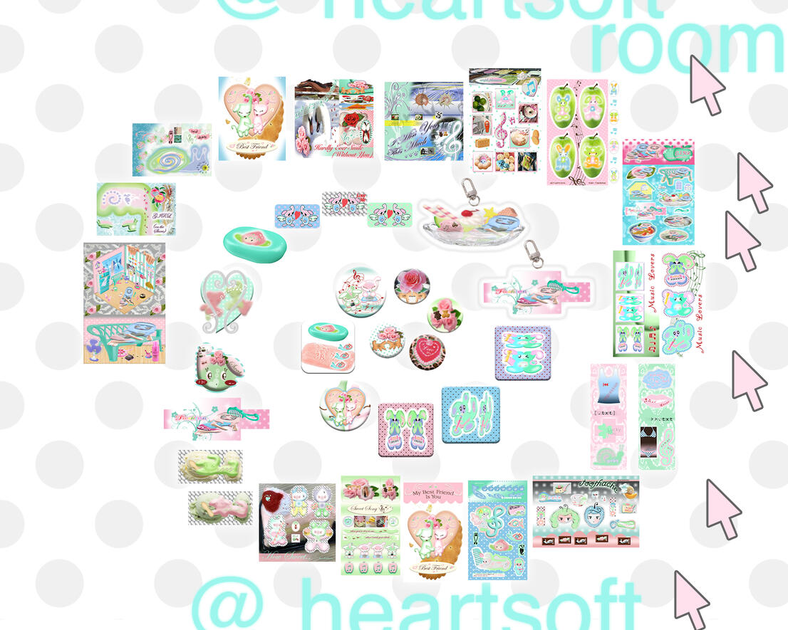 HeartSoft Room (Stockist - China) (2026) graphic design